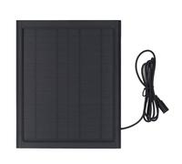 FILFEEL Kit de Panneau Solaire Portable 6 W 16 V - Mainteneur de Batterie Solaire Monocristallin pour Voiture, Moto, Bateau, Camping-car, Remorque, Motoneige - Batterie Résistante aux Intempéries avec