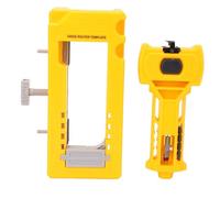 FILFEEL Kit de Pose de Charnière de Porte, Gabarit de Guidage en