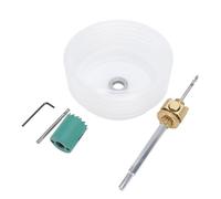 FILFEEL Kit de Scie Cloche avec Mandrin et Bol de 125 Mm, en Acier allié