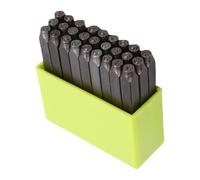 FILFEEL Kit d'outils d'estampage à la Main - Ensemble de Poinçons Numériques en Acier au Carbone 40Cr pour la Fabrication de Bijoux, Métallique sur Laiton, Aluminium, Cuivre, Cuir, Bois - Clarté