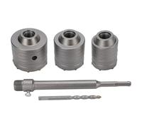 FILFEEL Kit Scie Cloche Béton 55mm 65mm 75mm Diamètre X 50mm Profondeur,