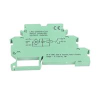 FILFEEL Module de Relais d'état Ultra Fin de Remplacement pour Phoenix 2940171 - 5 A SSR Normalement avec Indicateur LED Jaune, épaisseur 6,2 Mm, Borne à Vis, Compatible avec Rail DIN NS 35/7,5
