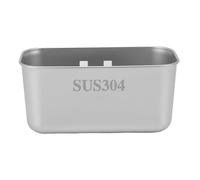 FILFEEL Panier de Crépine d'évier Suspendu - Récupérateur de Nourriture de Cuisine en Acier Inoxydable 304 pour Laver les Fruits et Légumes, Drainer les Déchets et les Tuyaux, 7,3 X 3,8 X,5 Pouces