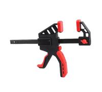 FILFEEL Pince à Barre de Service de 6 Pouces avec Double Pince F et Fonction d'écartement - Capacité de de 150 LBS - Libération Rapide Activée pour le Travail du Bois, la Menuiserie et l'ébénisterie