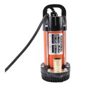 FILFEEL Pompe Submersible en Acier Inoxydable 300 W - Débit de 4 M³/h, Pompe électrique à Moteur en Cuivre sans Balais de 22 M pour Ferme, étang, Puits et Usage Industriel (DC12V)
