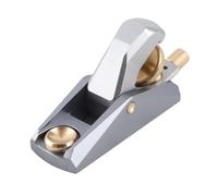 FILFEEL Raboteuse à Bois à Angle Bas - Angle de Travail de 33 ° en Alliage d'aluminium et Rabot à Main en Laiton avec 22 Mm 20 ° pour le Travail du Bois Fin, le Rabotage du Final et l'ébénisterie -