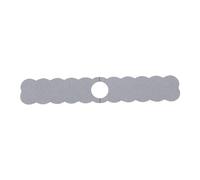 FILFEEL Tapis de Robinet en Diatomite pour évier de Cuisine - Séchage Rapide - Plateau d'évier Absorbant avec Base en Silicone Antidérapante, Tapis de Comptoir de Salle de Bain 60 X 10 Cm pour Zone