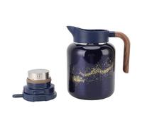 FILFEEL Théière Isolée 1300 Ml - Cafetière Thermique en Acier Inoxydable 304 avec Doublure Intérieure en Alliage de Ti et Affichage Numérique de la Température pour le Bureau, la Maison et