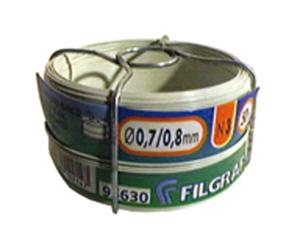 Filgraf Fil d'Attache Plastifié Blanc