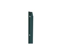 Filiac Piquet de clôture Simple en T plastifié Vert Hauteur 2,5 m - Section 30 x 30 mm