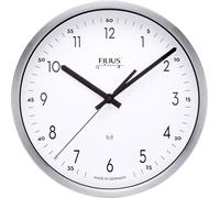 Filius 0301-19 Horloge murale radiofréquence 30 cm argentée