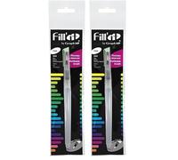 FILL’IT Pinceau à réservoir Rechargeable Pointe Fine (Lot de 2)