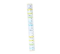 Filles Autocollant Décoratif, Mesure de Croissance, Tableau | Toise pour Bébé et Ados, Toile et Bois de Pin, Étanche, pour Chambre et Murs Intérieurs