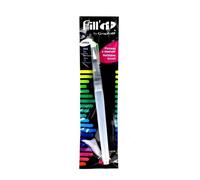 GRAPHIT Fill’It Pinceau à réservoir de 8ml pour encres acryliques ou à alcool, peintures liquides, eau pour aquareller, pointe large