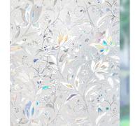 Film adhésif 3D pour vitres, 60 x 300 cm, opaque, adhésif statique, protection UV, décoratif