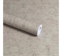 Film adhésif aspect béton vintage brun foncé-gris, imperméable, pour meubles, 60 cm x 600 cm