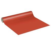 Film adhésif décoratif en vinyle vendu au mètre – Autocollant lavable et résistant à l'eau pour les murs, les cuisines et les meubles – 60 cm x 20 m – Rouge coquelicot