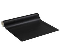 Film adhésif décoratif en vinyle vendu au mètre – Autocollant lavable et résistant à l'eau pour les murs, les cuisines et les meubles – 60 cm x 40 m – Noir