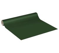 Film adhésif décoratif en vinyle vendu au mètre – Autocollant lavable et résistant à l'eau pour les murs et les meubles de cuisine – 60 cm x 20 m – Vert foncé