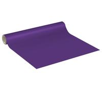 Film adhésif décoratif en vinyle vendu au mètre – Autocollant lavable et résistant à l'eau pour les murs, les cuisines et les meubles – 60 cm x 20 m – Violet