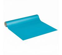 Film adhésif décoratif en vinyle vendu au mètre – Autocollant lavable et résistant à l'eau pour les murs, les cuisines et les meubles – 60 cm x 20 m – Bleu ciel