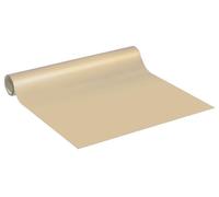 Film adhésif décoratif en vinyle vendu au mètre – Autocollant lavable et résistant à l'eau pour murs, cuisines et meubles – 60 cm x 20 m – Couleur sable