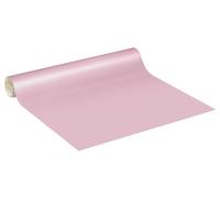 Film adhésif décoratif en vinyle vendu au mètre – Autocollant lavable et résistant à l'eau pour murs, cuisines et meubles – 60 cm x 20 m – Rose poudré