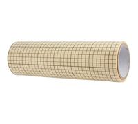 Film adhésif double-face - Feuilles quadrillées - Transparent - Imperméable - 32 cm x 5 m