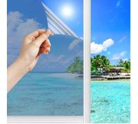 Film Adhésif pour Fenêtre - d.Stil - Miroir Anti-UV - Protection de la Vie Privée - Isolation Thermique