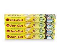 Film alimentaire Jet-Cut à découper, format consommateur 30 cm x 44 m, transparent, conditionnement de stockage de 4 pièces par lot