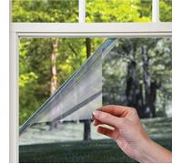 Film anti chaleur - Miroir sans Tain - 90x200cm - Argent, Bleu, Doré - Application Intérieure - Anti-regard