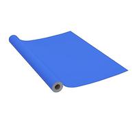 Film autoadhésif pour meubles Bleu brillant 500x90 cm PVC