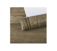 Film autocollant pour meubles - VEELIKE - Aspect bois gris - 60x900 cm - Imperméable, résistant - Peel & stick