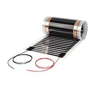Film chauffant infrarouge 3 m 24 V CA/CC 220 W/m² Chauffage électrique infrarouge pour camping-car, caravane, véhicule d'expédition, fourgon, modélisme, régulation de température, basse tension