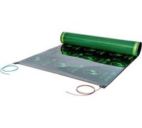 Film chauffant premium de 5,5 mètres, 130 watts par mètre | Largeur de 80 cm | Système de chauffage au sol prêt à l'emploi | Adapté pour camping-car, caravane, bateau, yacht, appartement, maison