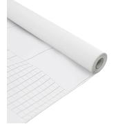 Film de fenêtre auto-adhésif - vidaXL - Blanc dépoli - 90x1000 cm - PVC - Auto-adhésif - Usage intérieur