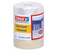 Film de masquage pour peinture Easy Cover Universal - longueur 33 m - largeur 550 mm TESA Adhésifs