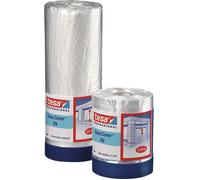 tesa Film de masquage Easy Cover 4369 UV 2600 mm x 14 m bleu mat — Pack 8