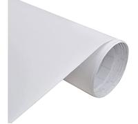 Film de Protection Auto-adhésif - vidaXL - Blanc Mat - PVC - Résistant à l'eau - 100 cm x 150 cm