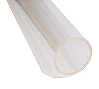 Film de Protection pour Table - épaisseur 2 mm/Bordures biseautées - Made in Germany - Transparent - différentes Tailles/Coupe sur-Mesure Disponibles (Largeur 80 cm x Longueur: 240 cm)