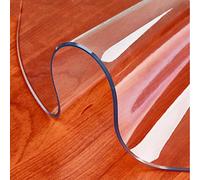 Film De Protection pour Table Ronde Verre Doux Transparent Bureau De Protection1.5mm Film Hydrofuge Cristal Set DeTableTapis De Table Rond en Verre pour Meuble Surface Bureaus (D:40cm)