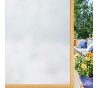 Film de protection pour vitrage Unyqoos® – adhésif et électrostatique, effet mat, protection UV (96%), dimensions 45 x 400 cm, idéal pour la salle de bain, le salon et le bureau
