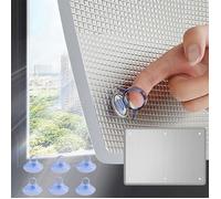 Film de Protection Solaire Anti Chaleur pour Fenetre,Panneau Réfléchissant Isolation Thermique, pour La Maison (Gris,50x100 cm)