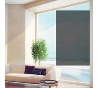 Film de protection solaire grandes fenêtres d'isolation thermique + dégradés de haute qualité Nano Carbon occultant anti-UV efficacité thermique intimité contrôle chaleur adhésif (Black-5%, 30 x 200