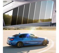 Film de teinte pour vitres de voiture, 458 cm x 50 cm, 35% de transmission de la lumière visible, protection céramique, protection UV, effet confidentialité