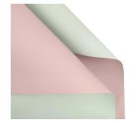 Film d'emballage cadeau en cellophane, Lot de 5 pièces papier cadeau multicolore double face 58 cm x(7)