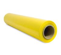 Film d'emballage étirable, film plastique jaune pour l'emballage, rouleau de protection en plastique pour l'expédition, rouleau de 50 cm et jusqu'à 400 m étirable - Ofituria (1 unité)