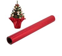 Film d'emballage pour en pot - 9,14 m de long - Papier cadeau étanche - Film pour arrangement floral pour pots de fleurs - Pour Noël, anniversaire, mariage, remise de diplôme, fête des mères
