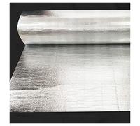 Film d'isolation pour radiateur - Double feuille d'aluminium réfléchissante - 4 à 5 mm (1 x 15 m / 3.2x49.2ft)