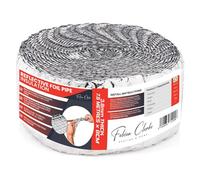 Film d'isolation thermique 7,5 m x 80 mm - Économie d'énergie pour isolation interne ou externe de tuyaux et conduits